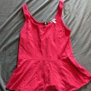 Express Peplum Tank top